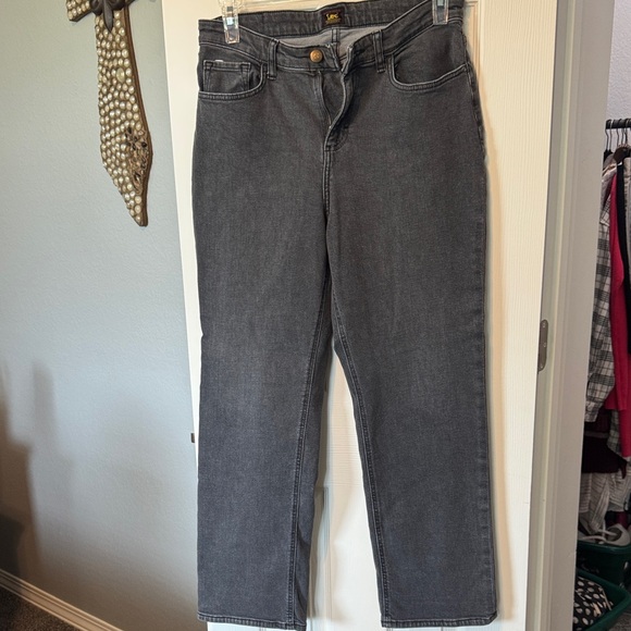 Lee Charcoal Denim Pants - Picture 1 of 2